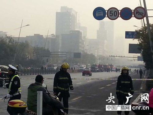 道路已經戒嚴