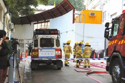 香港灣仔發現二戰美軍炸彈1