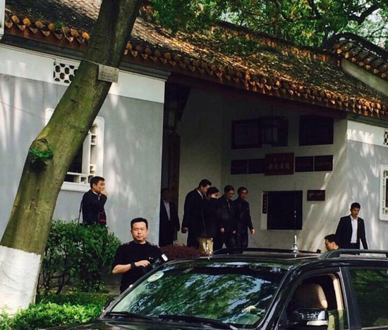 胡錦濤到訪湖南大學4