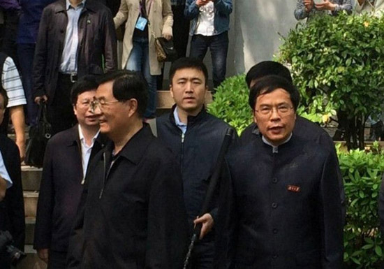 胡錦濤到訪湖南大學1