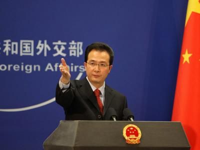 外交部發言人洪磊。